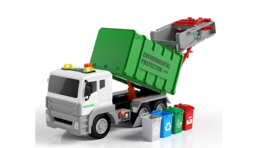Toyard children's toy companies working garbage truck toy for boys girls